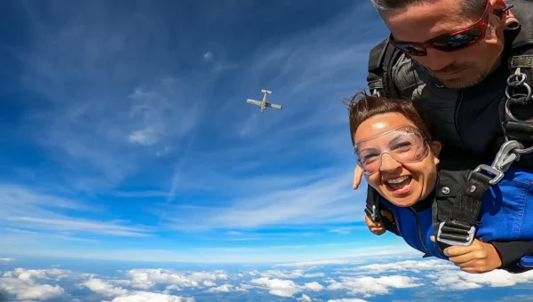 Saut en parachute tandem Vannes